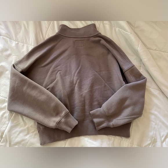 Abercrombie & Fitch Soft Max Essentials Quarter Zip - Picture 4 of 4